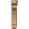 Ekena Millwork Legacy Craftsman Rough Sawn Bracket w/ Offset Brace, Western Red Cedar, 8"W x 28"D x 40"H BKT0806X28X40LEC04RWR - alternate 4